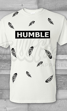 Humble Creative Screen-Printed T-Shirt