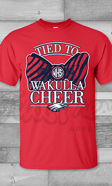 Wakulla School Bow Tie Cheer