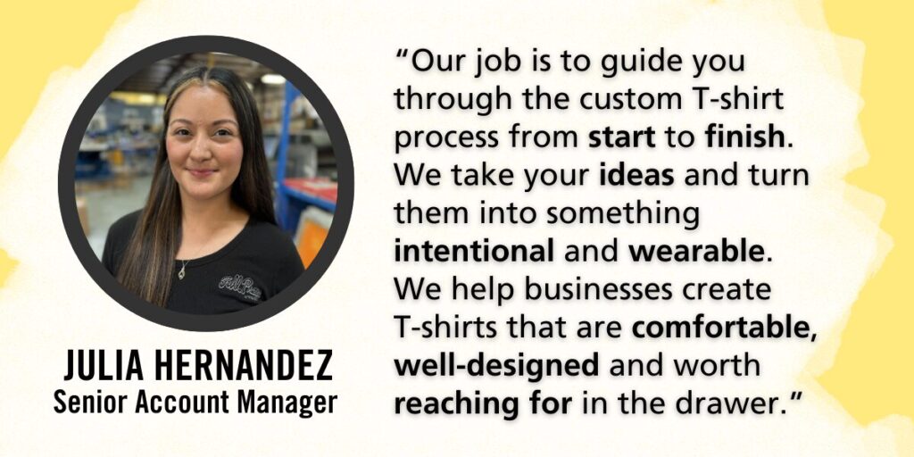 Custom T-shirts for Small Businesses | Full Press Apparel